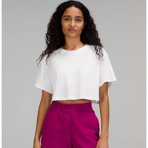 LuluLemon All Yours Cropped Tshirt